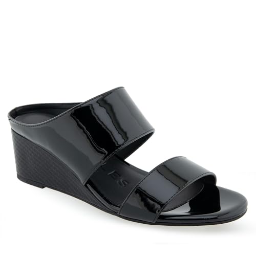 Aerosoles Women's Comfortable Wheeler Wedge Sandal for Casual Wear with Stitched Detail in Multiple Sizes