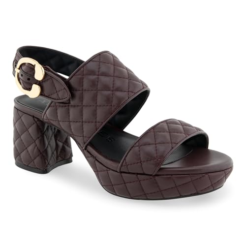  Women's Aerosoles Camera Quilted Heeled Sandals for Casual Summer Wear - Comfortable & Stylish
| Aerosoles Women's Came